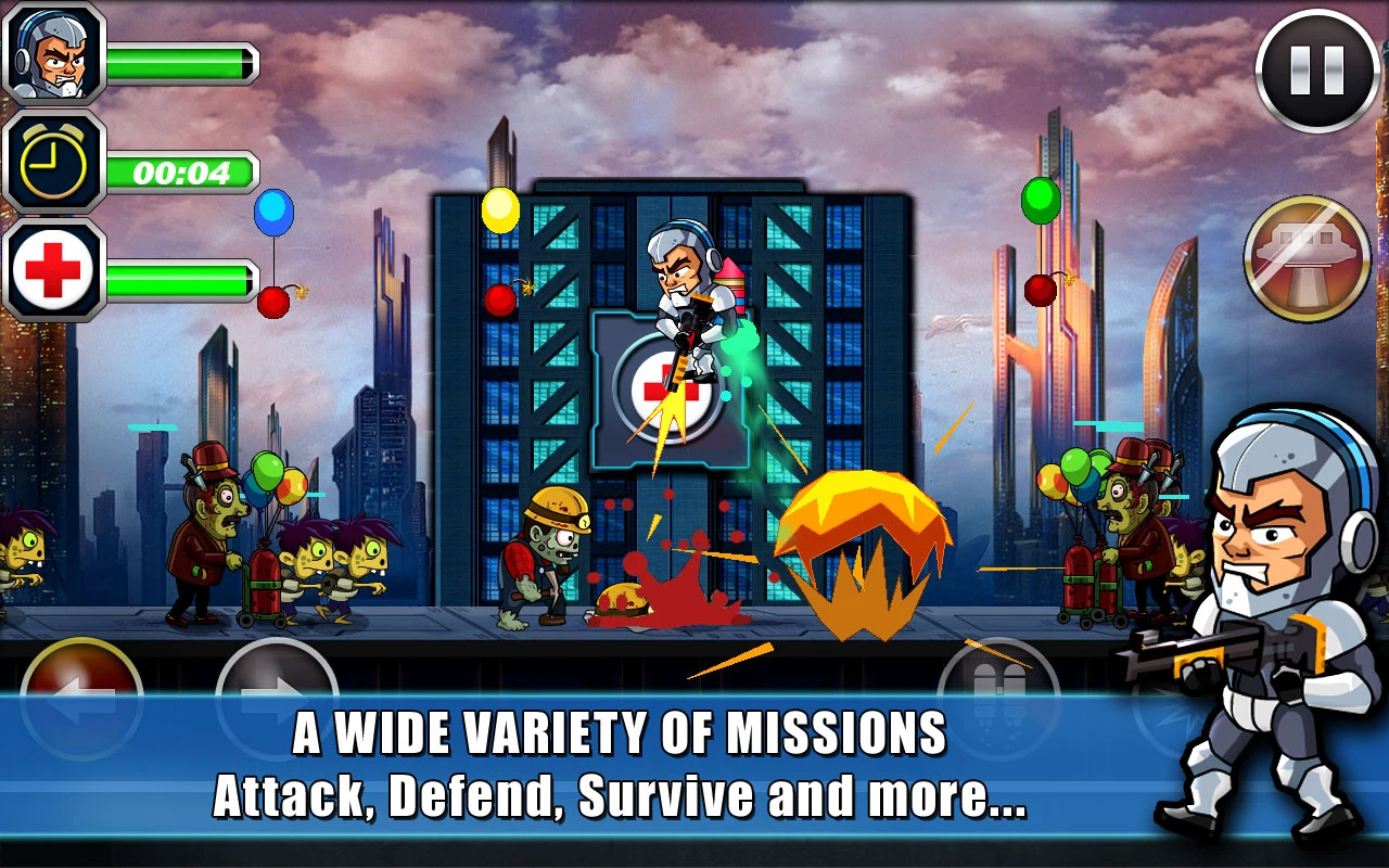 Zombie Busters Squad screenshot