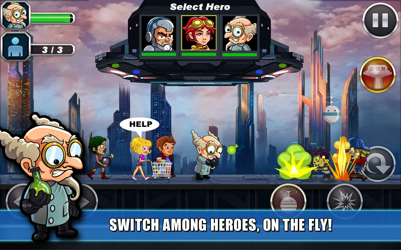 Zombie Busters Squad screenshot